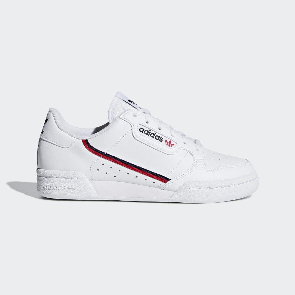 Originals Adidas Continental 80 Baieti Romania - Albi/Rosii Inchis/Bleumarin F99787